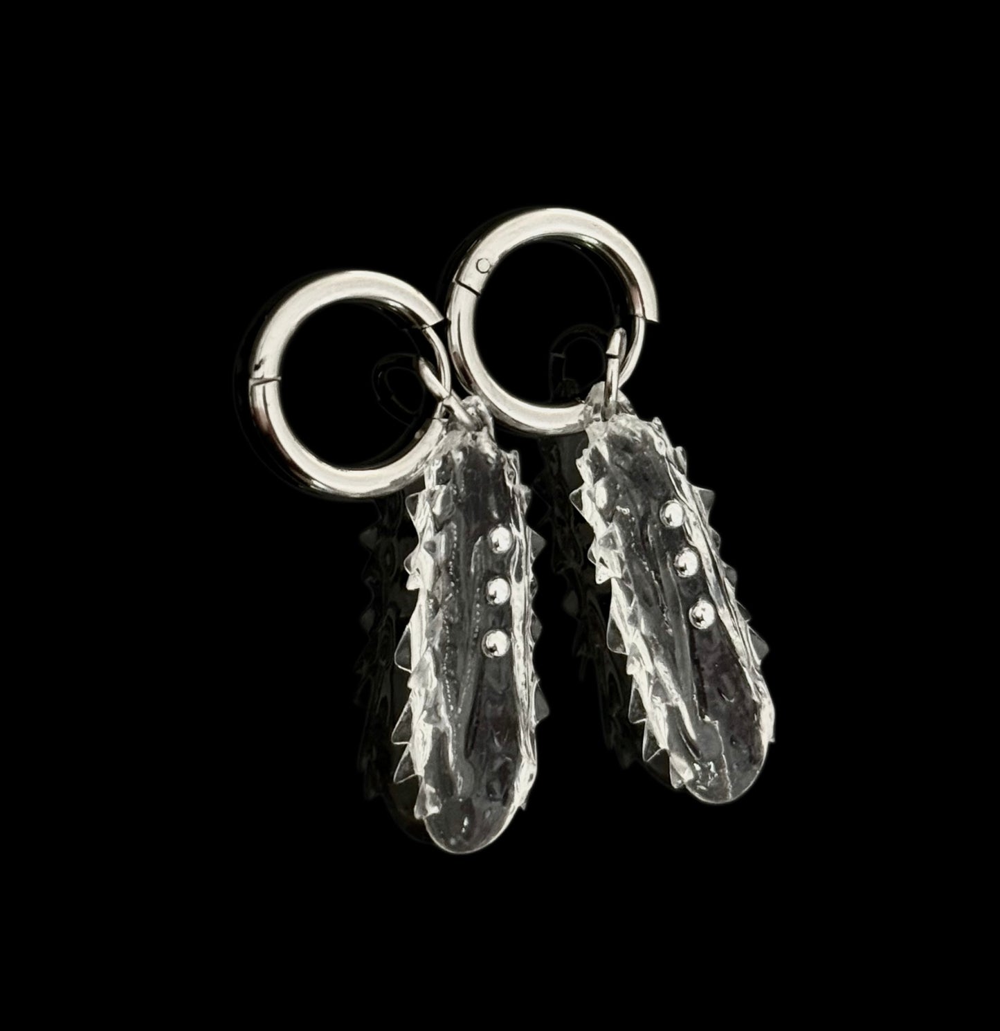 Bacillus earrings