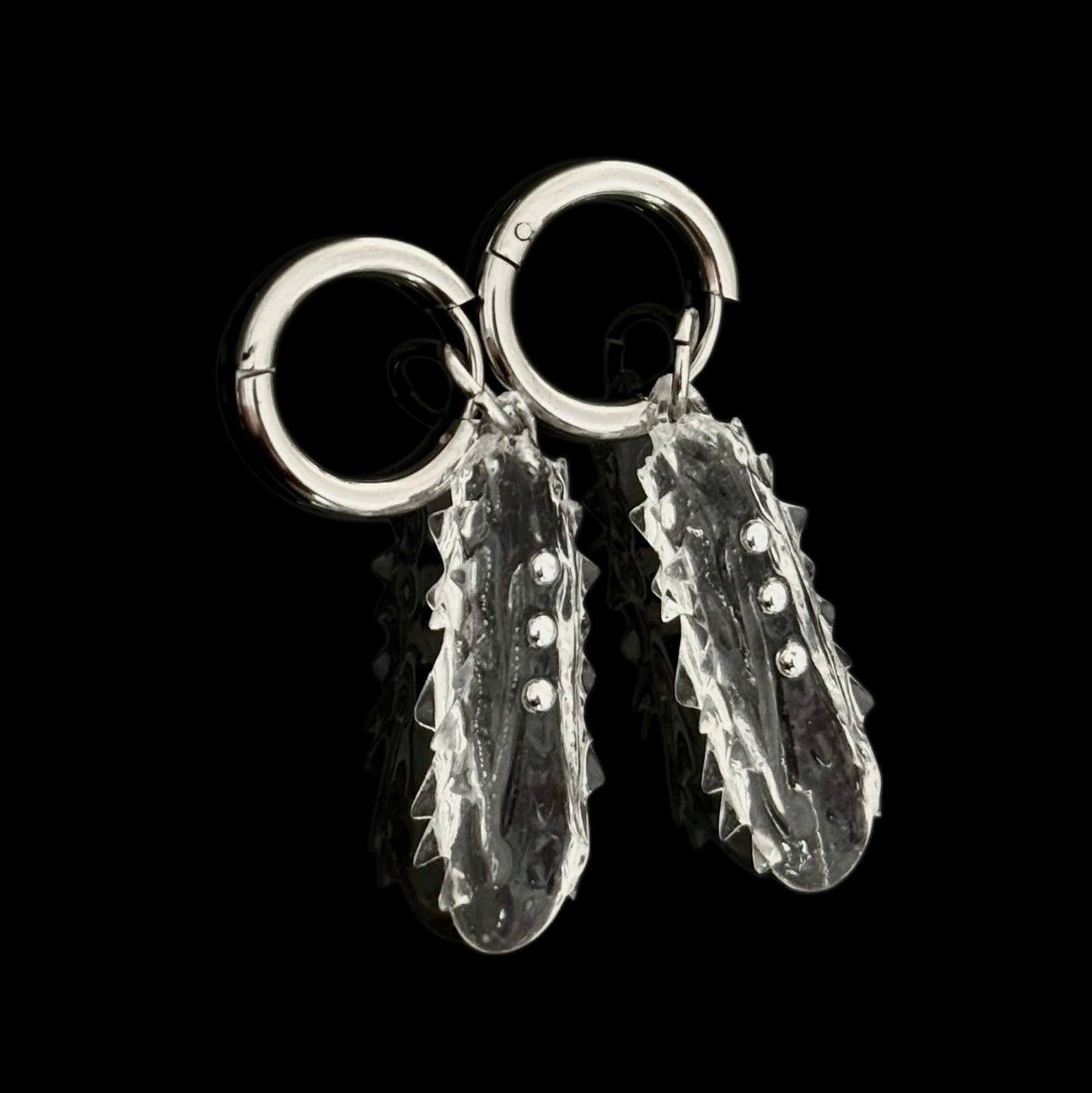 Bacillus earrings
