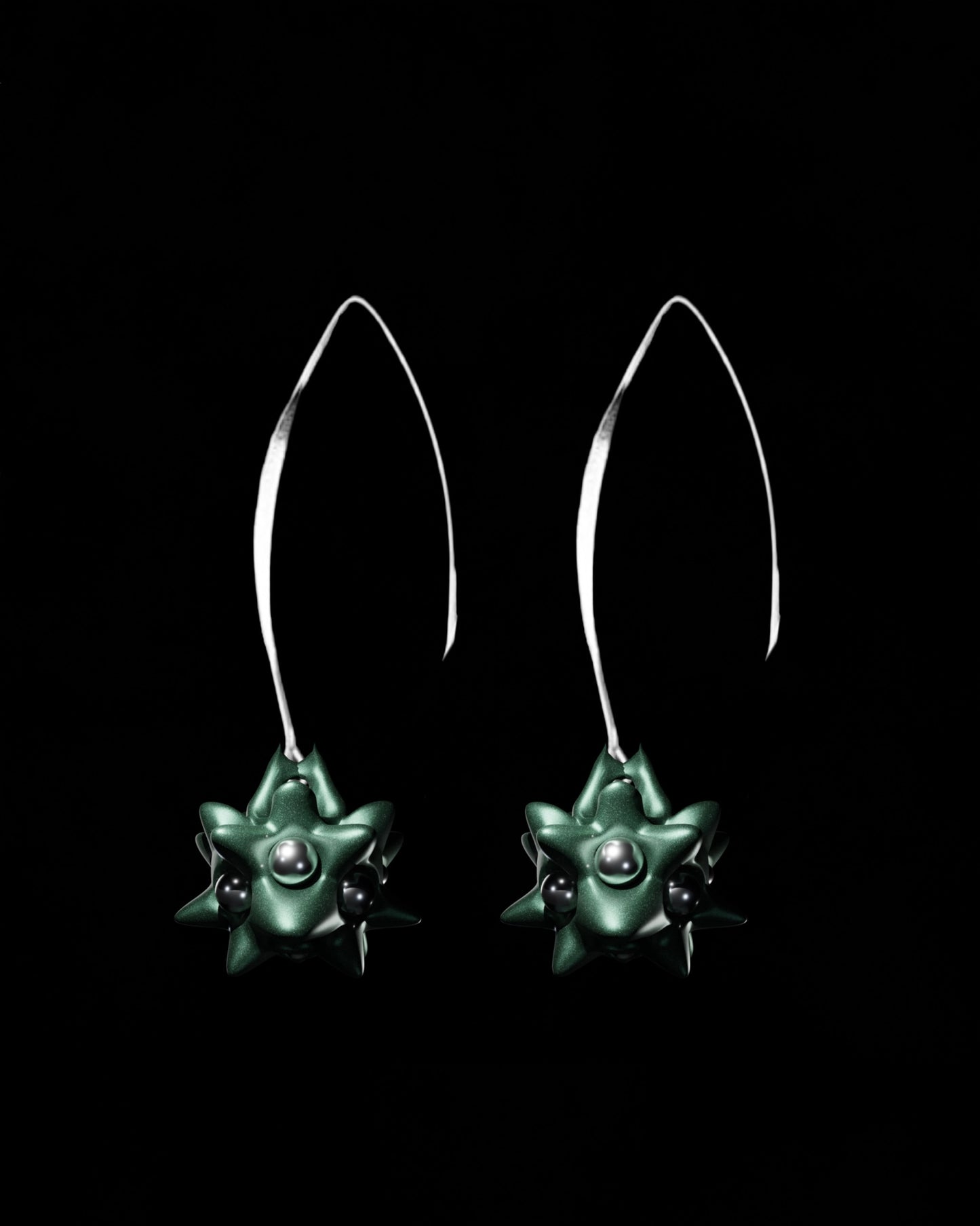 Quasar earrings