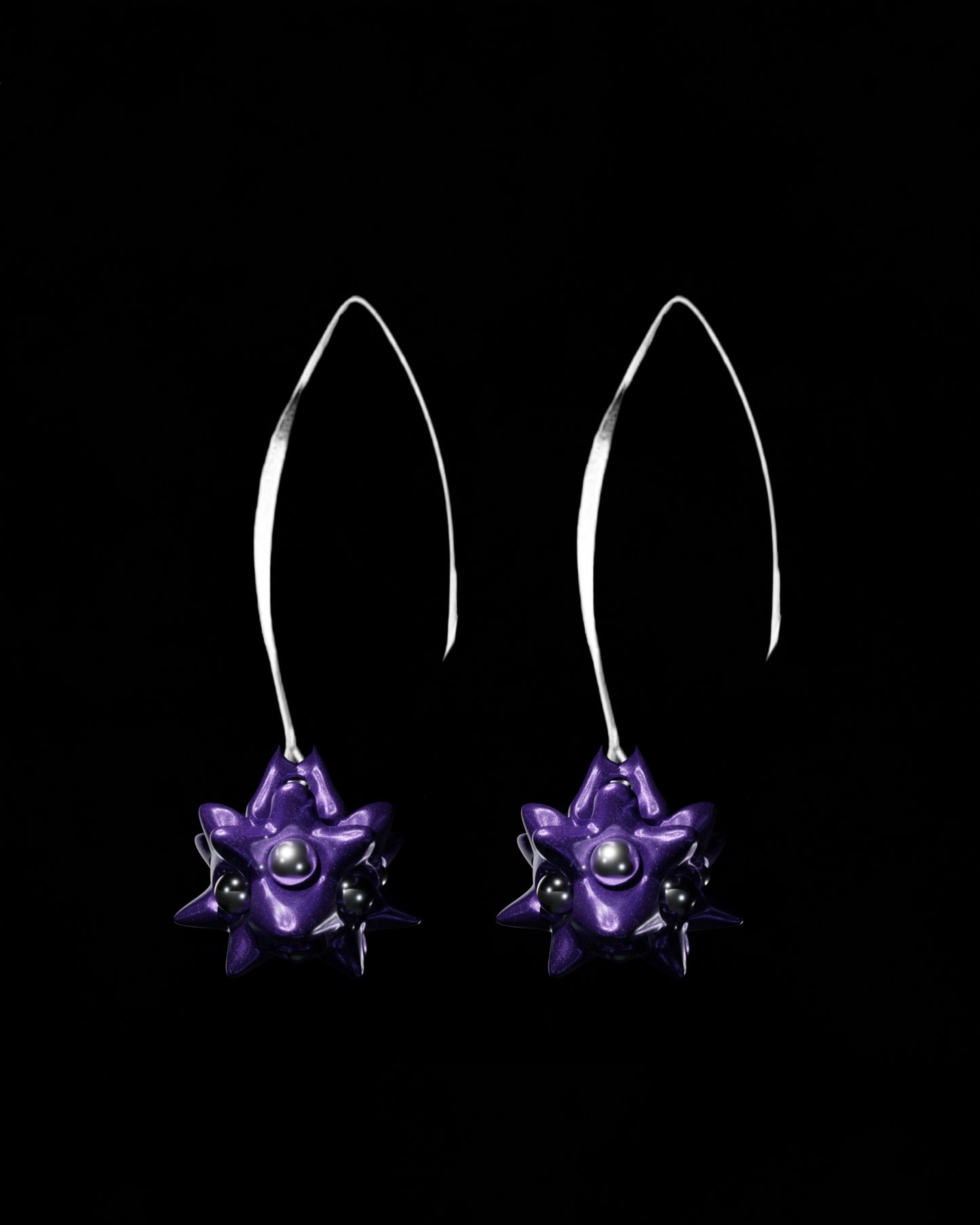 Quasar earrings